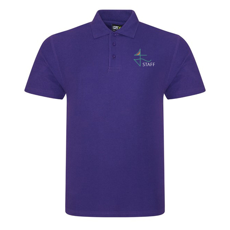 Mayflower Community Academy Embroidered Purple Polo (STAFF)