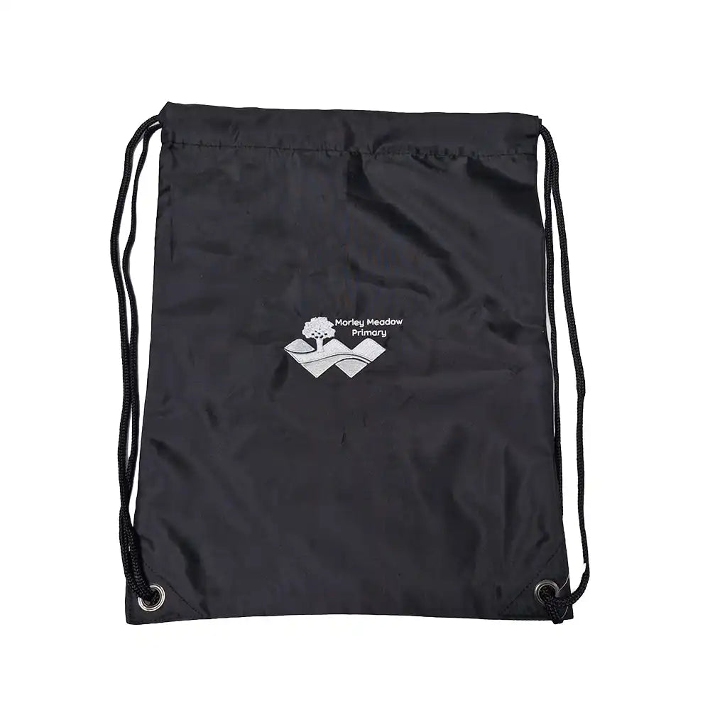 Morley Meadow Embroidered Black PE Bag