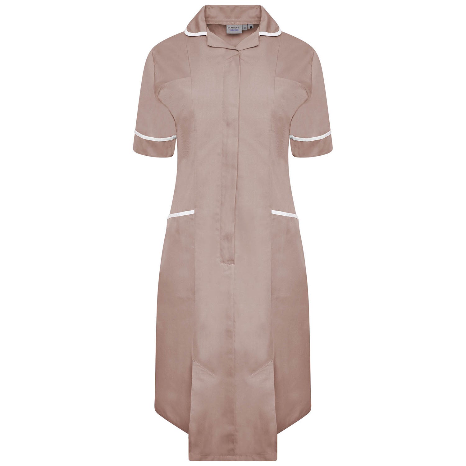 Ladies Dress with Round Collar (Regular)