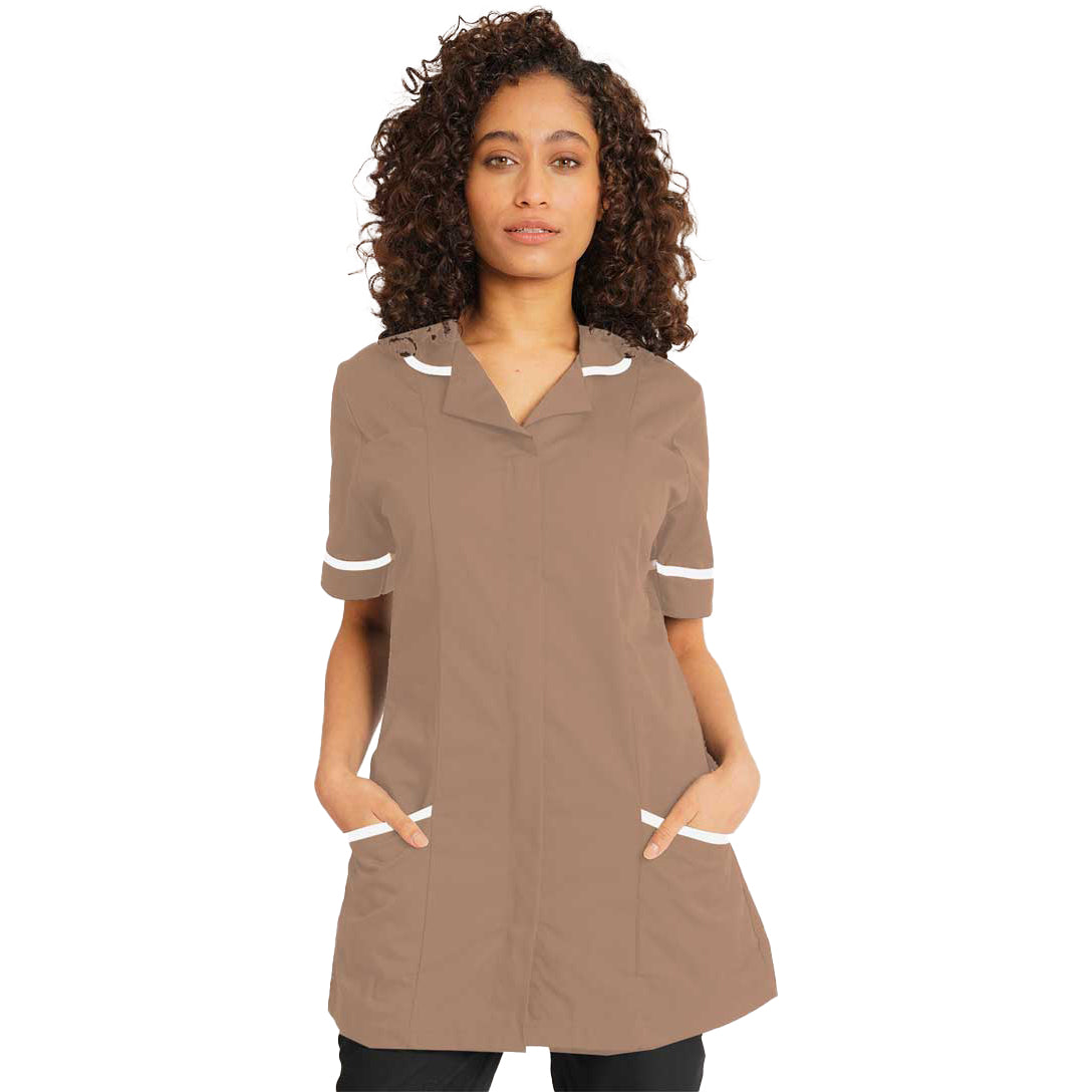 Ladies Tunic with Round Collar