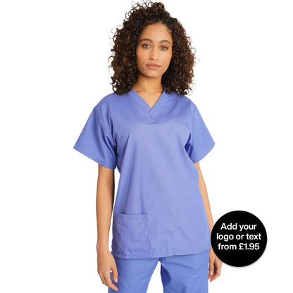 Reversible Scrub Top