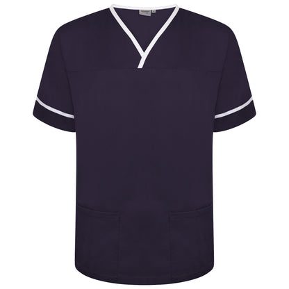 Smart Scrub Top (Contrast Trim)