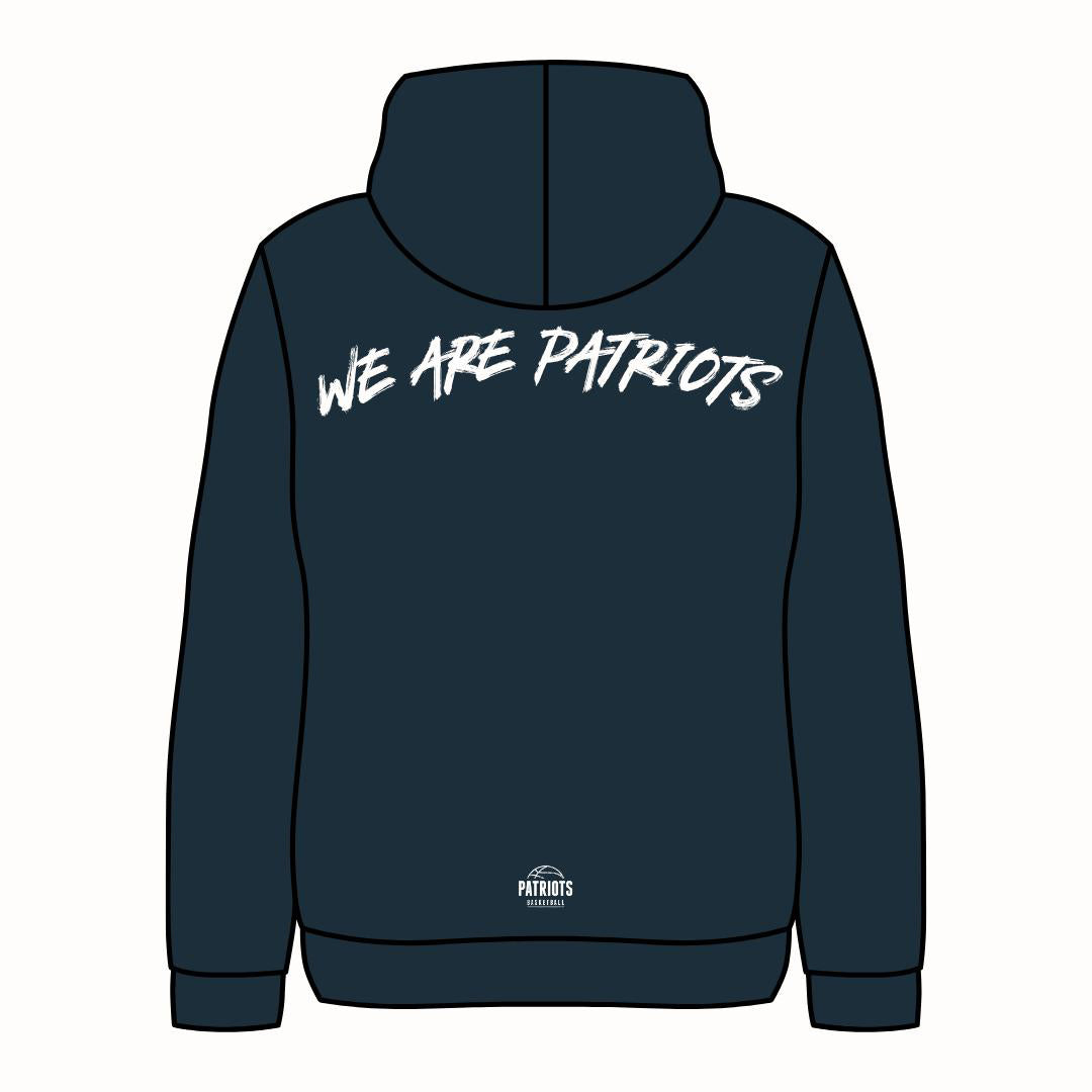 Plymouth Patriots Montana Navy Hoodie (Design v3)