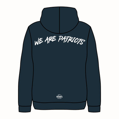 Plymouth Patriots Montana Navy Hoodie (Design v3)