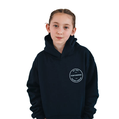 Performers Embroidered Navy Hoodie