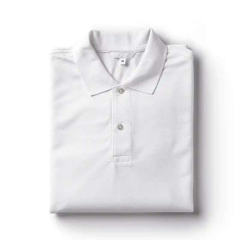 Plain White Polo Shirt (Manadon Vale)