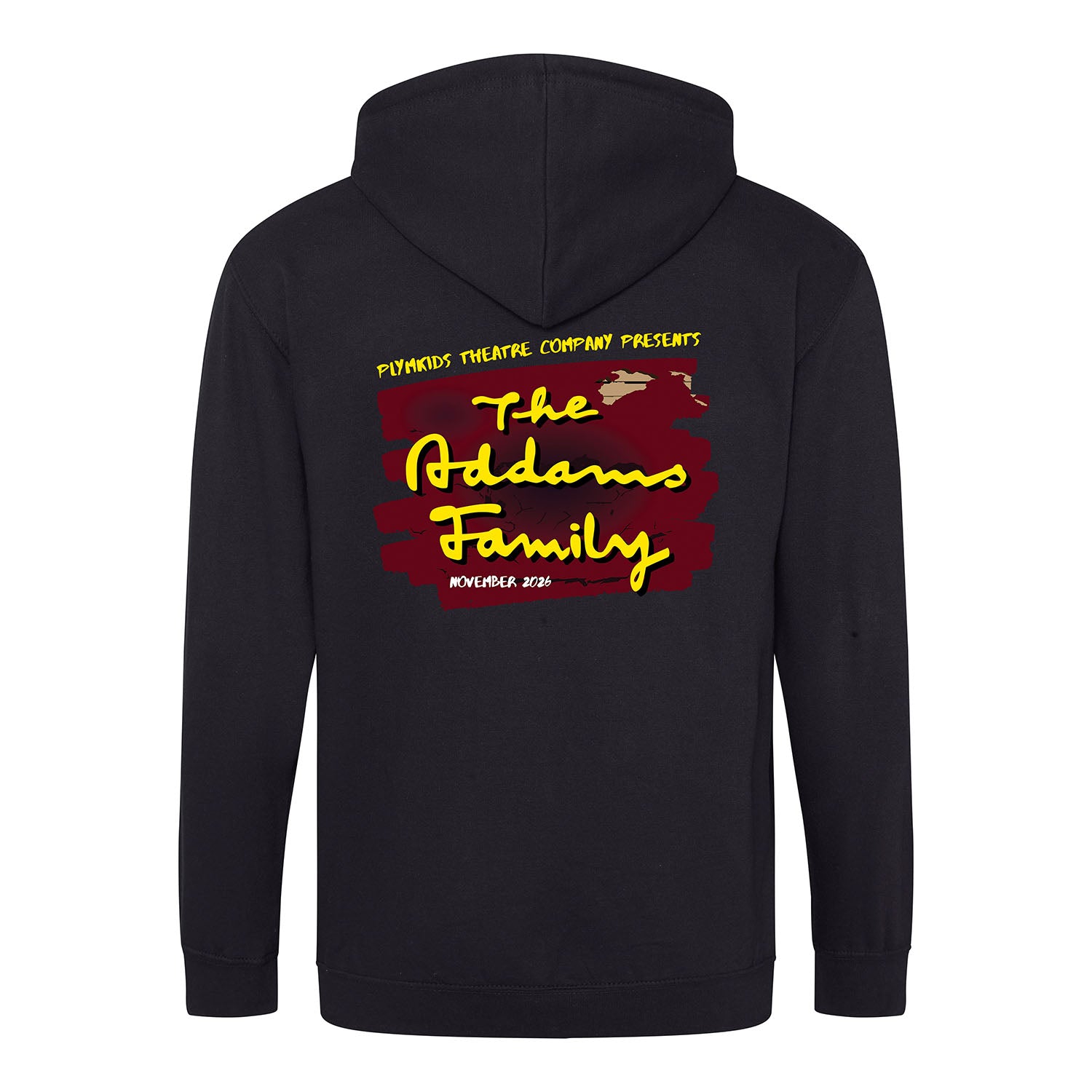 PlymKids [Addams Family 2026] Black Hoodie