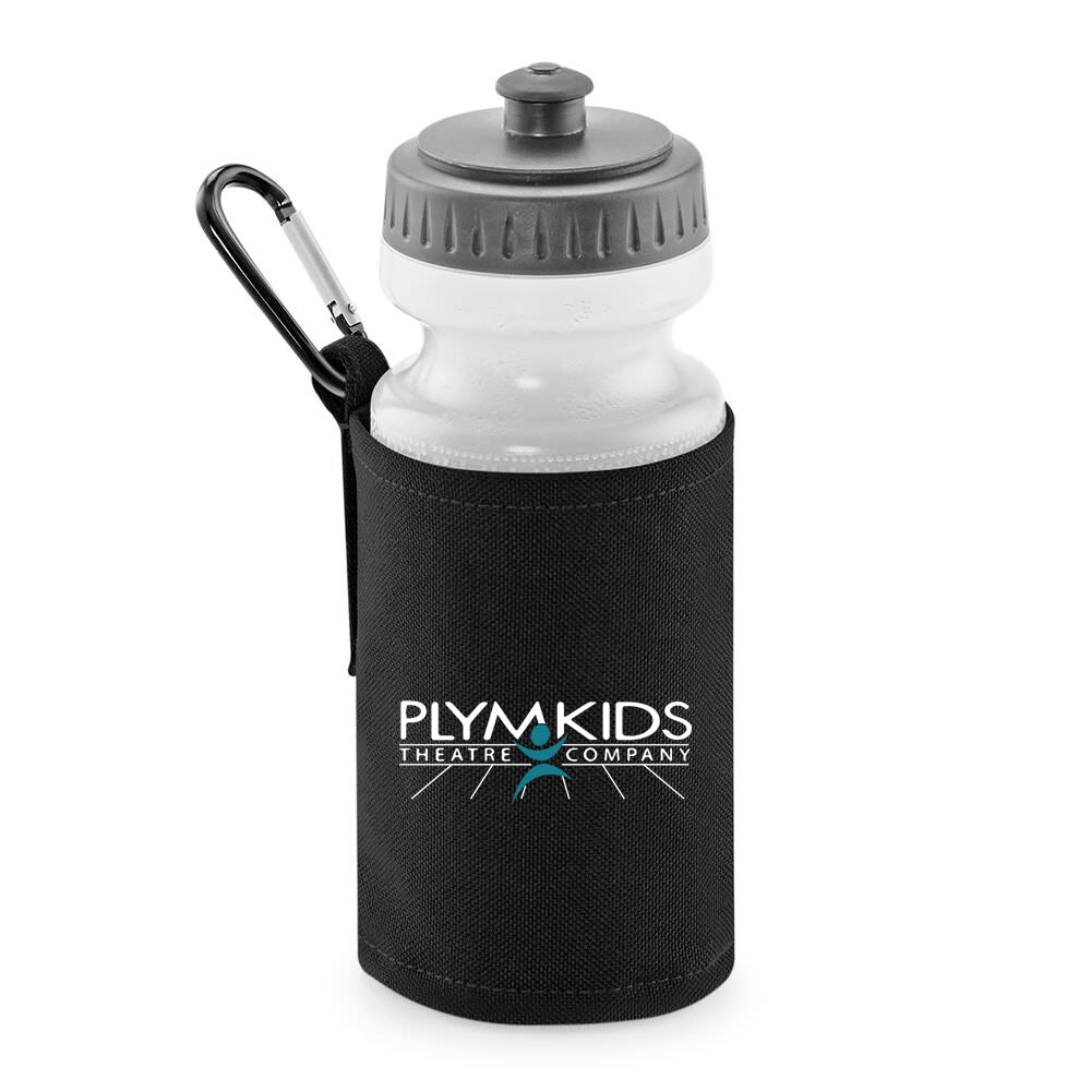 PlymKids Black Drinks Bottle / Holder
