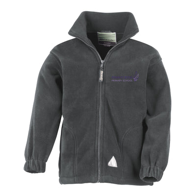 Pennycross Primary Embroidered Grey Fleece