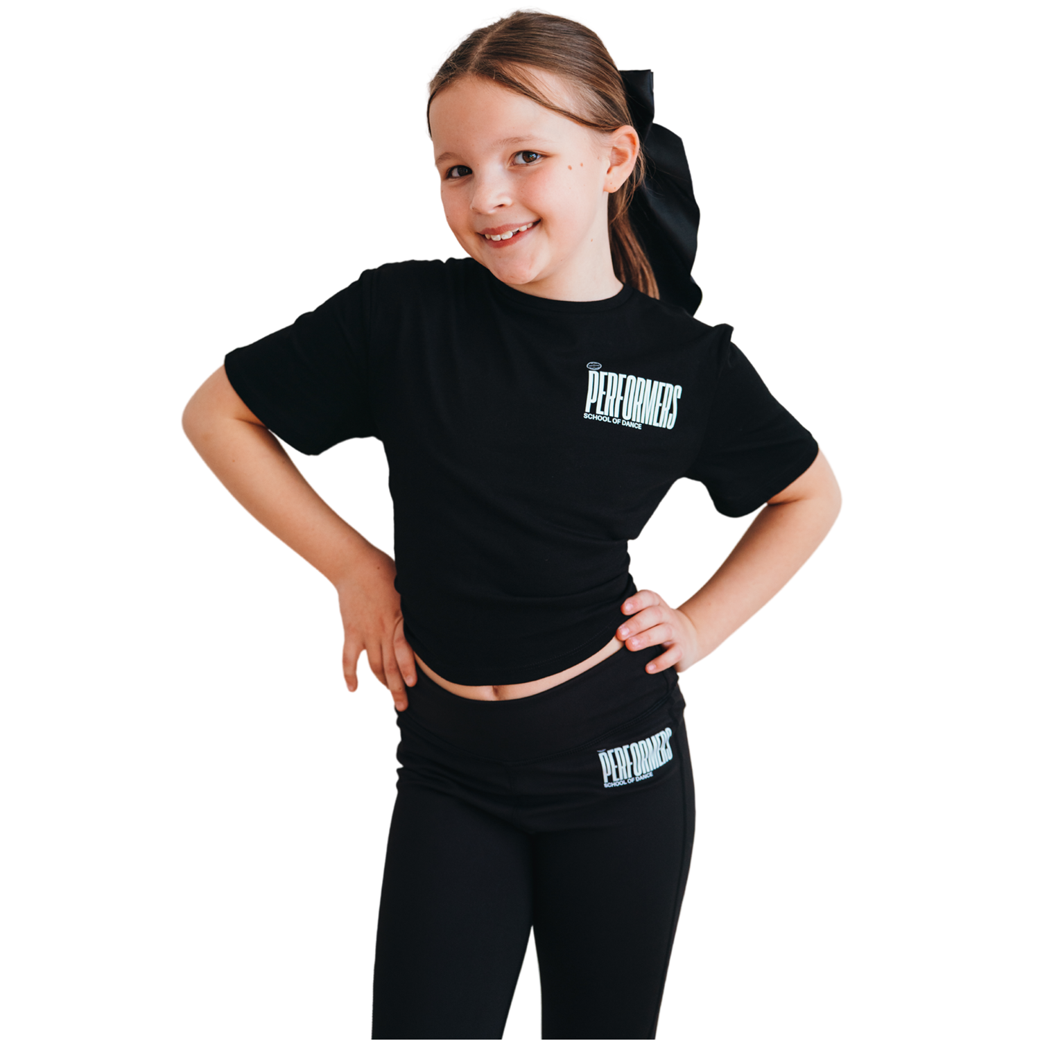 Performers School of Dance Black Leggings