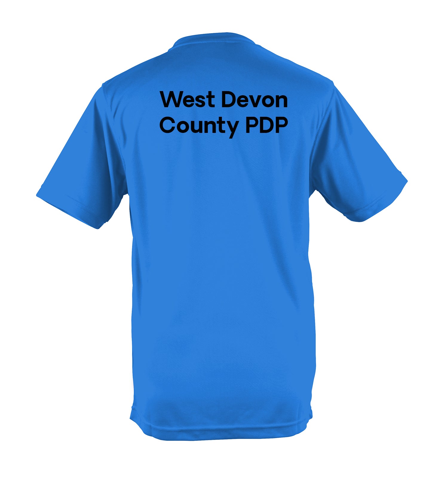 West Devon Netball League Team Sapphire Blue T-Shirt