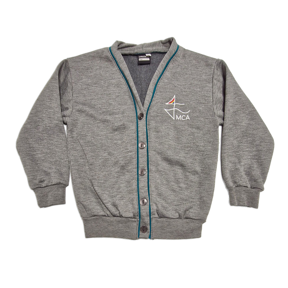 Mayflower Community Academy Grey Embroidered Cardigan (Years 5 and 6)
