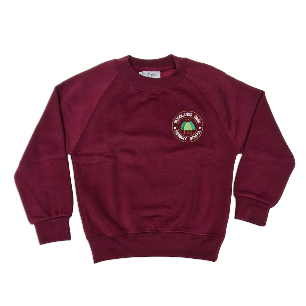 Woodlands Park Maroon Sweatshirt
