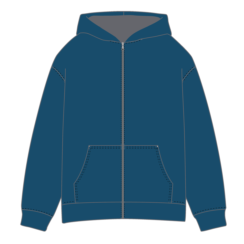 Mayflower Community Academy Embroidered Rio Contrast Zoodie