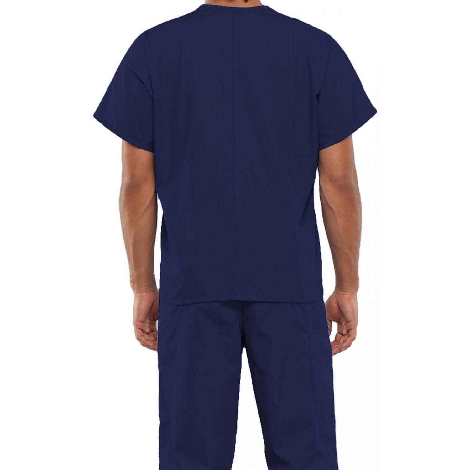 Plymouth Orthopaedics Navy V-Neck Scrub Top (Unisex)