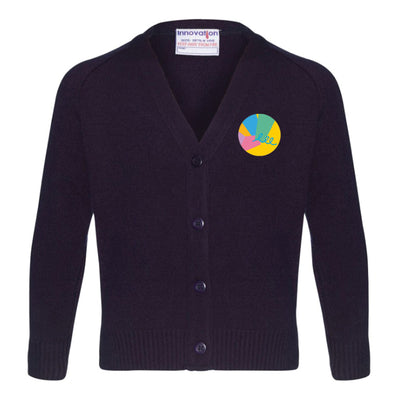 Ford Primary School Black Embroidered Cardigan