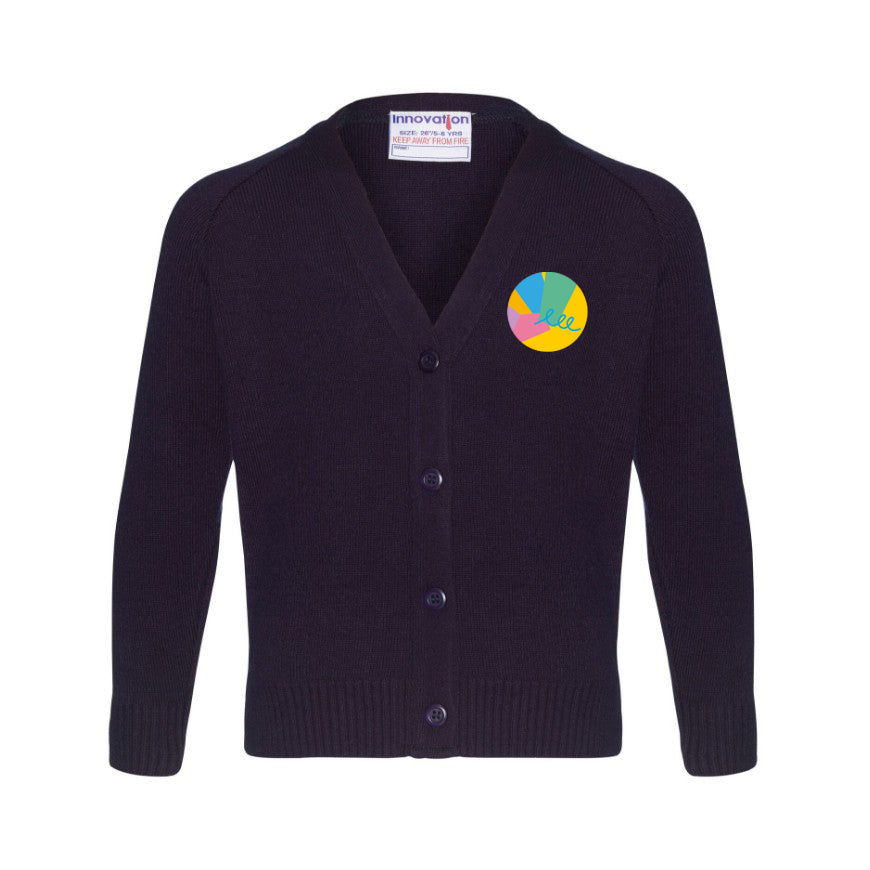 Ford Primary School Black Embroidered Cardigan