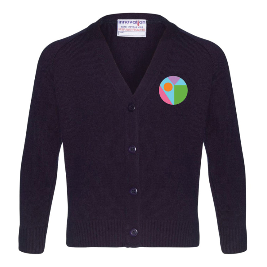 Ford Primary School Black Embroidered Cardigan
