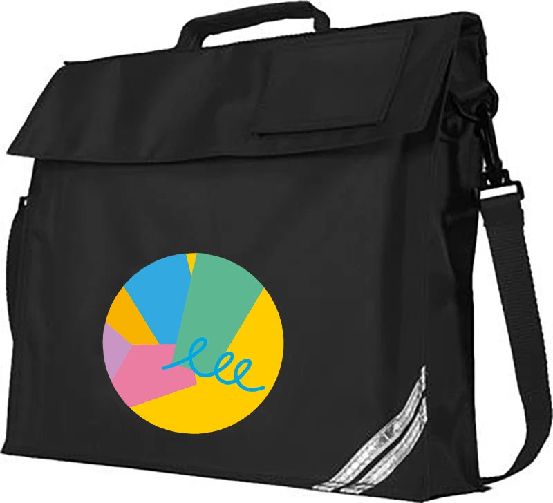 Ford Primary School Embroidered Premium Black Book Bag