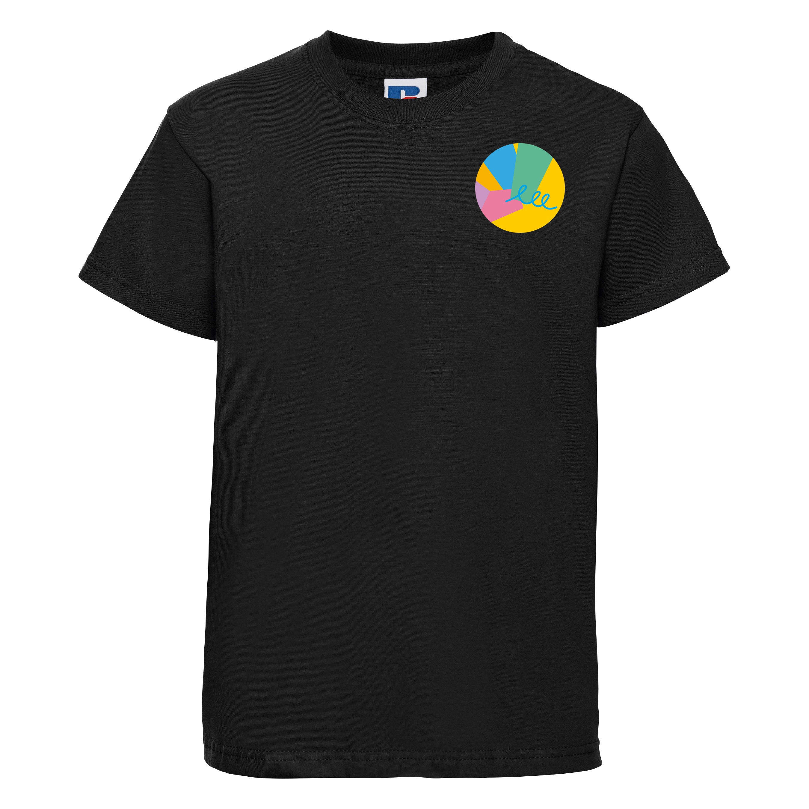 Ford Primary School Black Embroidered PE T-Shirt