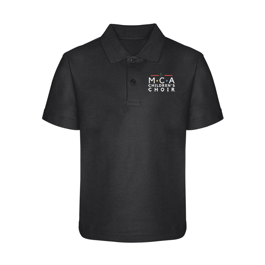 Mayflower Community Academy Embroidered Black Polo (CHOIR)