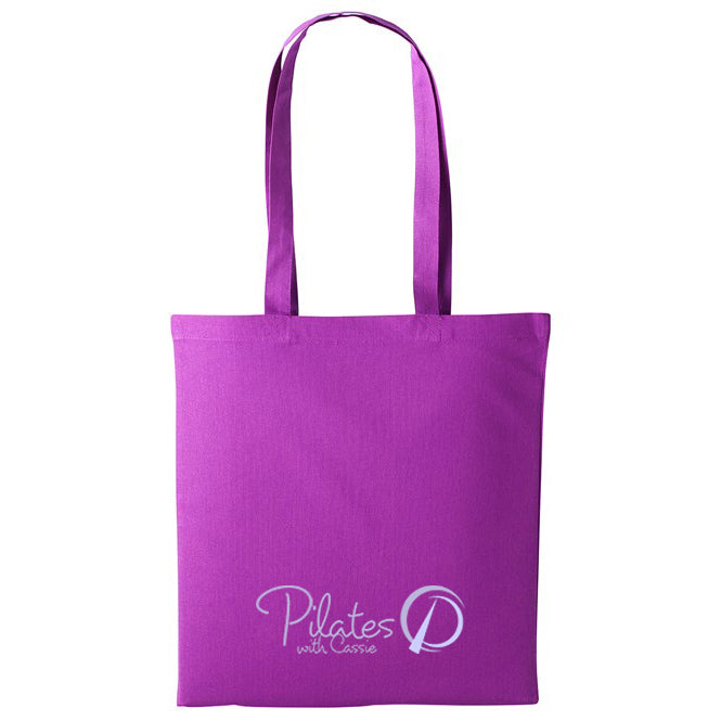 Pilates with Cassie Printed Tote Bag