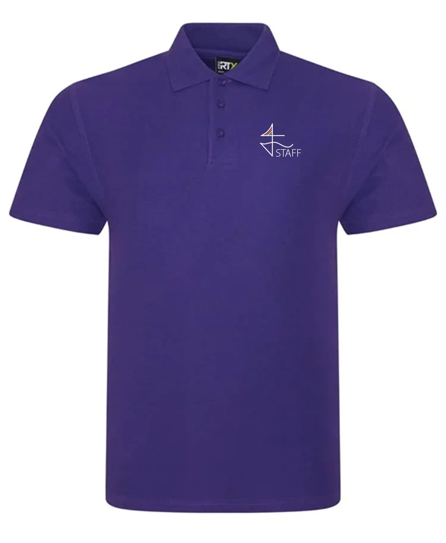 Mayflower Community Academy Embroidered Purple Polo (STAFF)