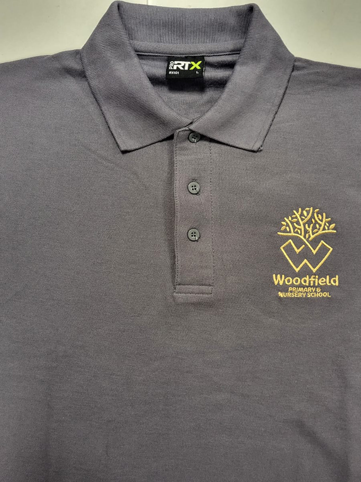 Woodfield Staff Embroidered Unisex Staff Polo