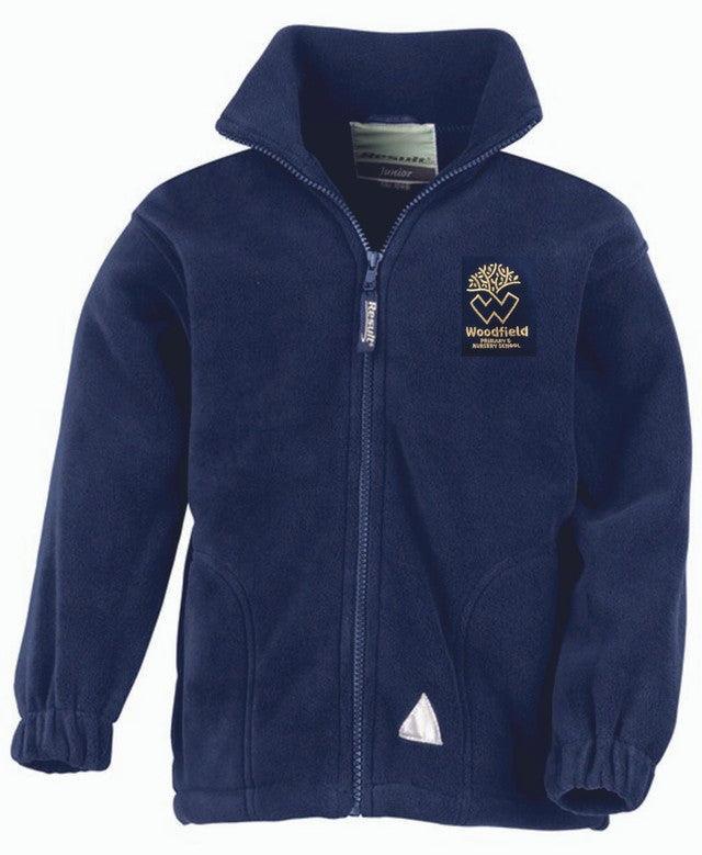 Woodfield Staff Embroidered Navy Fleece